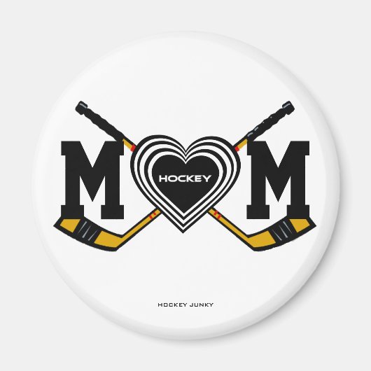 HOCKEY MAMA MAGNET (Vorne)