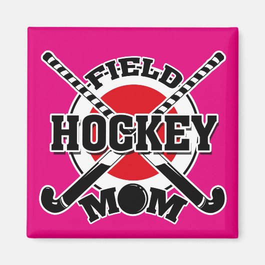 Hockey-Mama Magnet (Vorne)