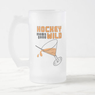 Hockey-Mama-Party-Tasse Mattglas Bierglas