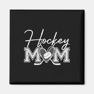 Hockey-Mama Spieltag Eishockey-Mama Mutter  Magnet