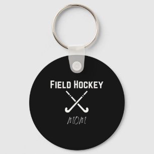 Hockey-Mama-Sport-Hochschule-Stolz-Spaß Schlüsselanhänger