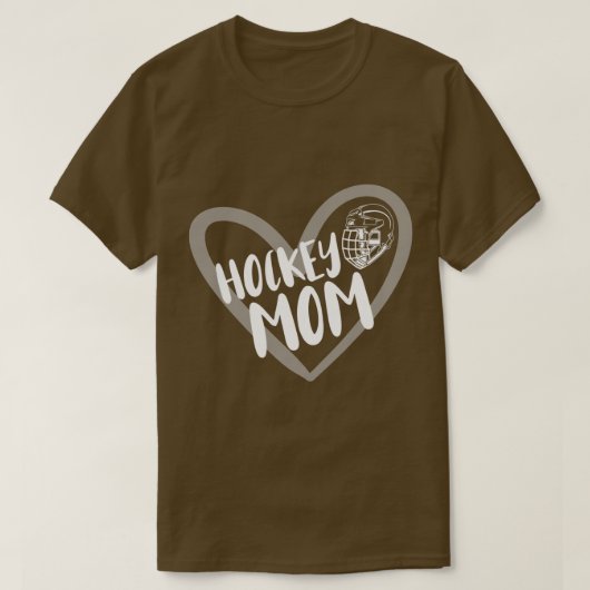 Hockey-Mama T-Shirt (Design vorne)