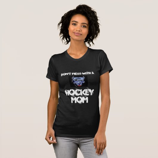 Hockey-Mama-T - Shirt Sarahs Palin (Vorne ganz)