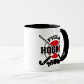Hockey-Mama Tasse (VorderseiteRechts)