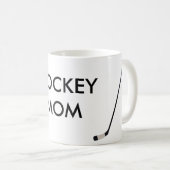 HOCKEY-MAMA-Tasse Kaffeetasse (VorderseiteRechts)