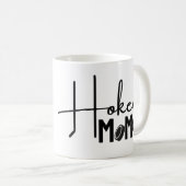 Hockey Mama Tasse Life Wiederholung schwarz (VorderseiteRechts)