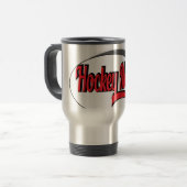 HOCKEY-MAMA-TASSE REISEBECHER (Vorderseite Links)
