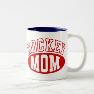 Hockey-Mama-Tasse Zweifarbige Tasse