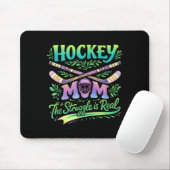 Hockey-Mama The Struggle Is Real Teamgeist Eltern Mousepad (Mit Mouse)