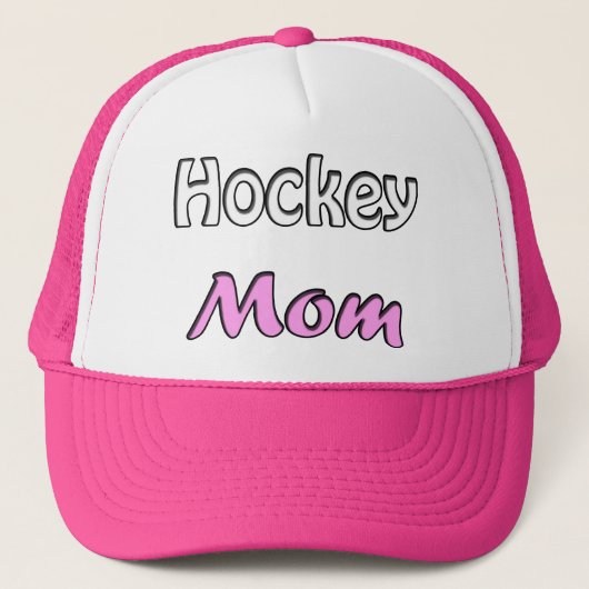 Hockey-Mama Truckerkappe (Vorderseite)