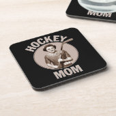 Hockey-Mama Untersetzer (Linke Seite)