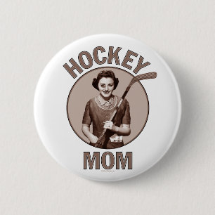 Hockey-Mamalichtknopf Button