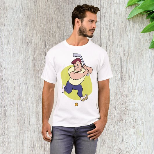 Hockey Man Mens T - Shirt
