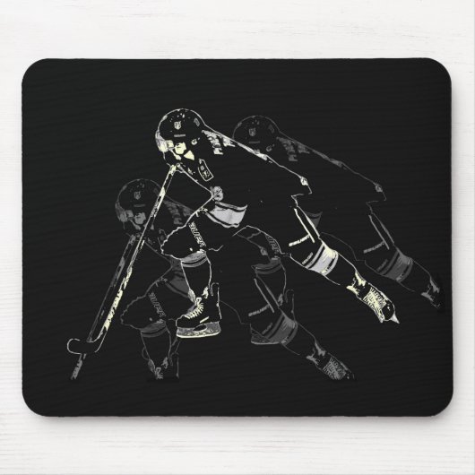 Hockey Mania - Hockey Player Mousepad (Vorne)