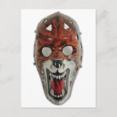 Hockey Mask Postkarte (Vorderseite)