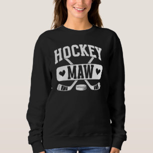 Hockey Maw Oma Maw aus einem Hockey-Spieler Maw Sweatshirt