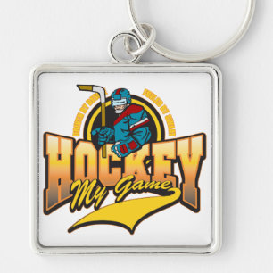 Hockey mein Spiel Schlüsselanhänger