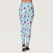 Hockey-Memphis-Art Leggings (Rückseite)