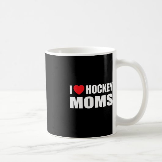 Hockey Men I Liebe Hockey Mamas Kaffeetasse (Rechts)