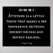 Hockey mit Attitude 005 Poster (Vorne)
