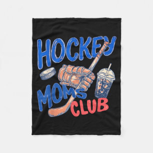 Hockey Moms Club Muttertag Game Day Hockey Fleecedecke
