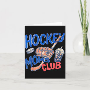 Hockey Moms Club Muttertag Game Day Hockey Karte