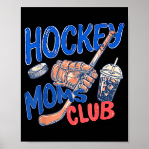 Hockey Moms Club Muttertag Game Day Hockey Poster