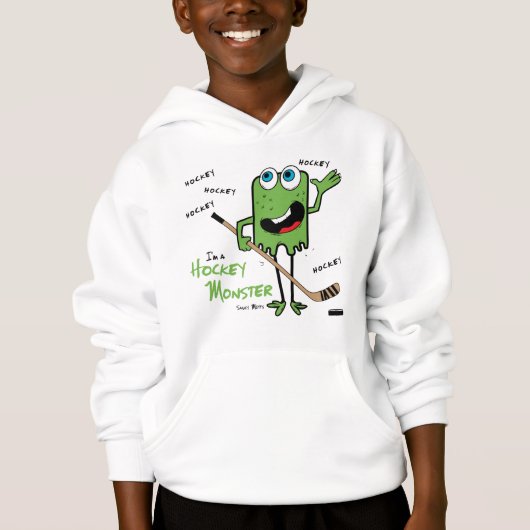 Hockey Monster Kids Sweatshirts (Vorderseite)