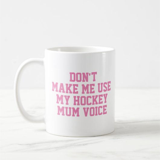 Hockey Mum Gift Tasse | Funny Quote Slogan Coach (Links)