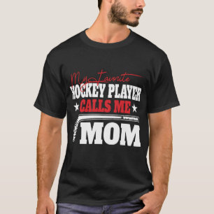Hockey-Mutter-Geschenk - Mein Lieblings-Hockeyspie T-Shirt