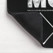 Hockey-Mutter-Shirt zum Muttertag Mousepad (Ecke)