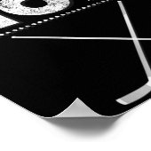 Hockey-Mutter-Shirt zum Muttertag Poster (Ecke)