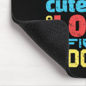 Hockey-Mutter Vater Elternteil Mousepad (Ecke)