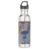 HOCKEY MVP MONOGRAM EDELSTAHLFLASCHE (Vorderseite)