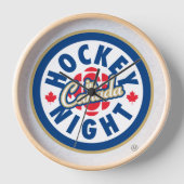 Hockey Night in Canada Clock Uhr (Vorderseite)