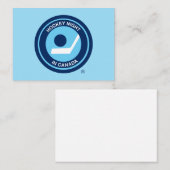 Hockey Night in Canada Retro-Logo Mitteilungskarte (Vorne/Hinten)