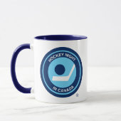 Hockey Night in Canada Retro-Logo Tasse (Links)