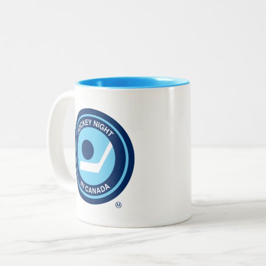 Hockey Night in Canada Retro Zweifarbige Tasse (Vorderseite Links)