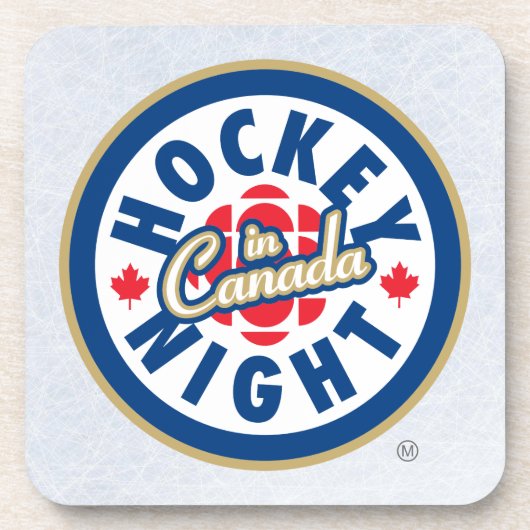 Hockey Night in Canada Untersetzer (Set von 6 Jahr (Vorderseite)