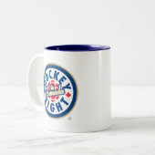 Hockey Night in Kanada Zweifarbige Tasse (Vorderseite Links)
