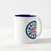 Hockey Night in Kanada Zweifarbige Tasse (VorderseiteRechts)