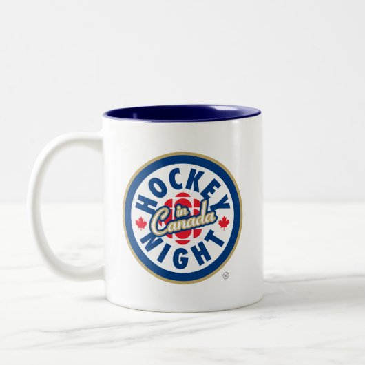 Hockey Night in Kanada Zweifarbige Tasse (Links)