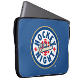 Hockey Night - Logo in Kanada Laptopschutzhülle (Vorne Rechts)
