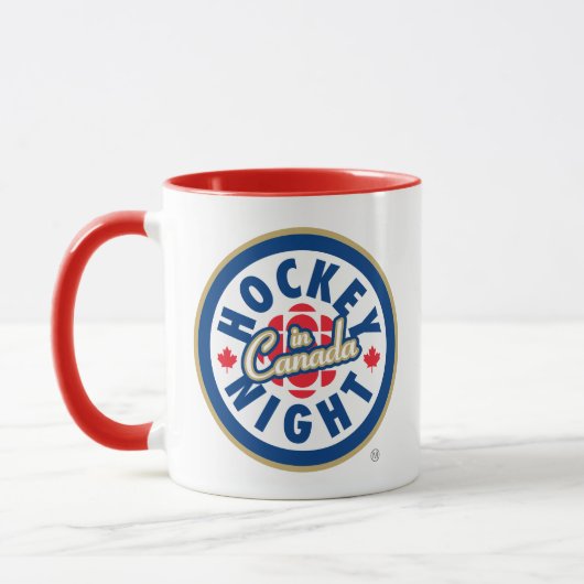 Hockey Night - Logo in Kanada Tasse (Links)