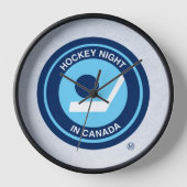 Hockey Night Retrousche Uhr (Vorderseite)