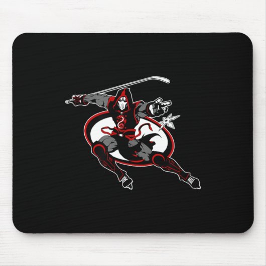 Hockey Ninja Mousepad (Vorne)