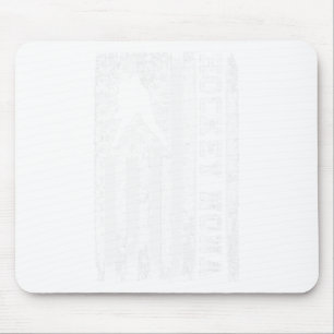 Hockey Nona Vintage USA Amerikanische Flagge Mousepad