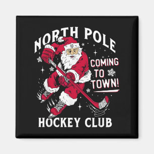 Hockey Nordpol kommt zu Weihnachten in die Stadt Magnet