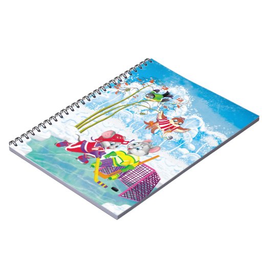 Hockey Notizblock (Linke Seite)