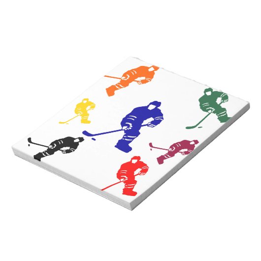 HOCKEY NOTIZBLOCK (Rotiert)